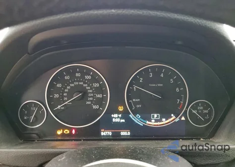 2014 BMW 328 Xi Sulev z USA, uszkodzony, nr VIN WBA3B5C57EP541358